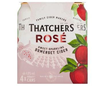 Thatchers Rose Cider 4x 440ml