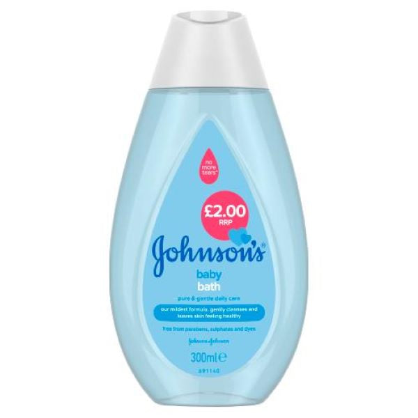 Johnson's Baby Bath 300ml RRP2.00