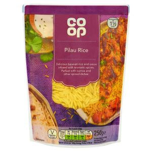 Co Op Pilau Rice Pouch 250G