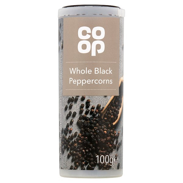 Co Op Whole Black Peppercorns 100g