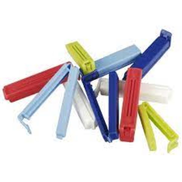 Papstar Bag Clips Assorted x 10