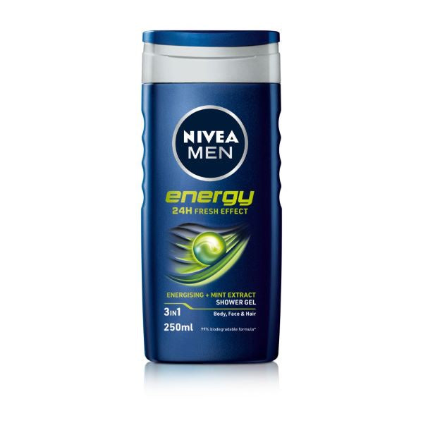 Nivea Men Shower Gel Energy 250ml