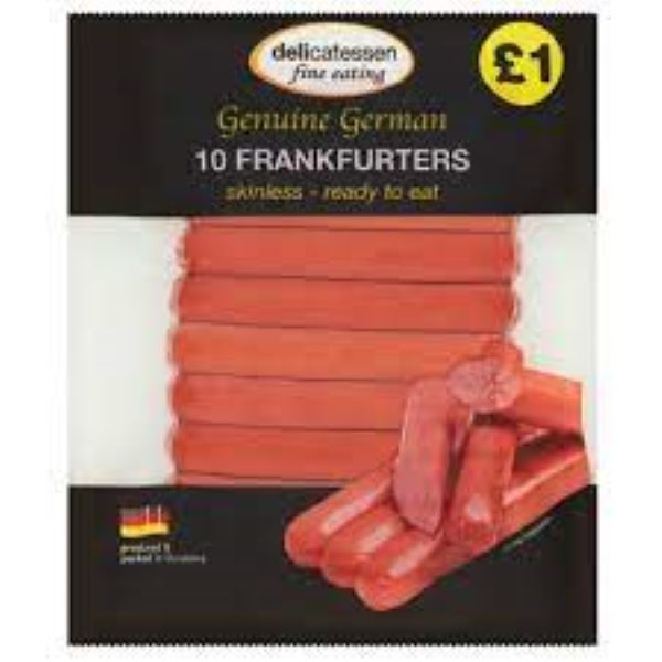 Dfe Frankfurters x10 PMP 1.00 240g