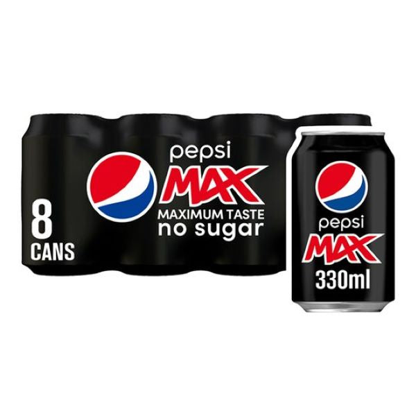 Pepsi Max 8x330ML