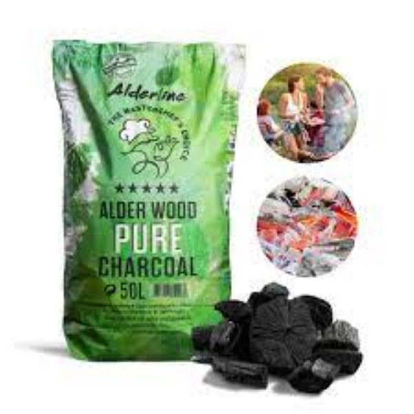 Alderline Lumpwood BBQ Charcoal 50L