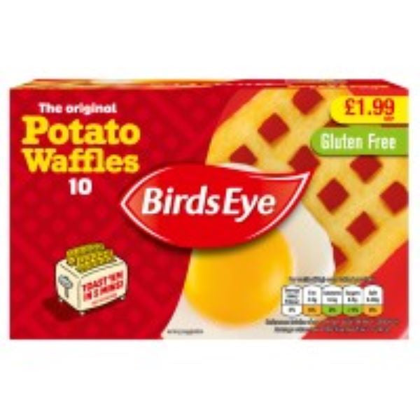Birds Eye Potato Waffles x 10 PMP Â£2.49