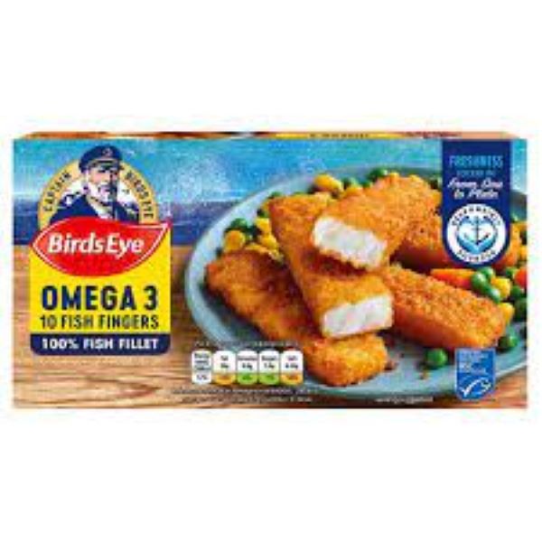 Birds Eye Omega 3 Fish Fingers 10