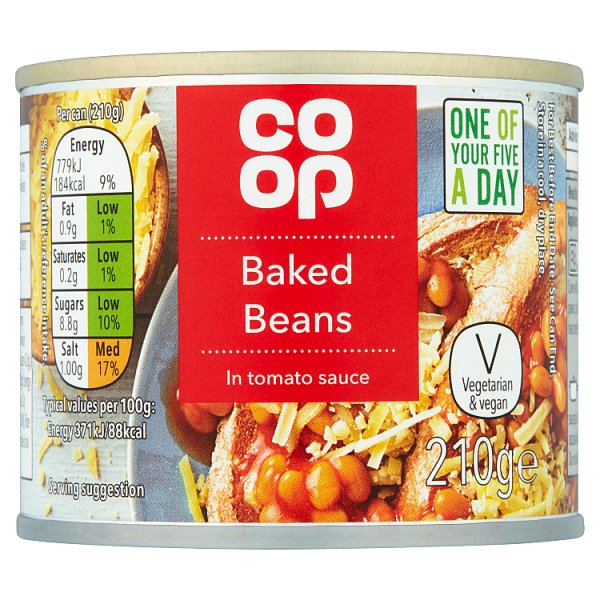 Co Op Baked Beans 210g