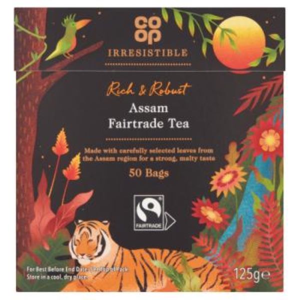 Co Op Irresistible Assam Tea Bags x 50pack