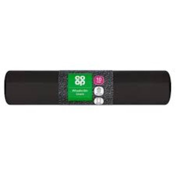 Co Op Wheelie Bin Liners 10PK