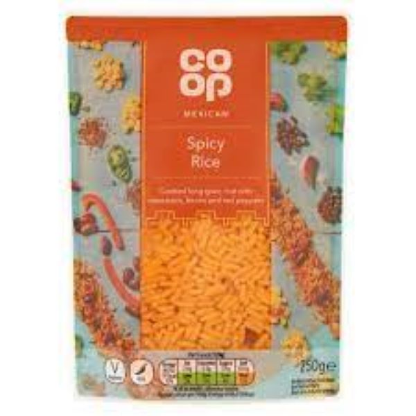 Co Op Mexican Rice Pouch 250G