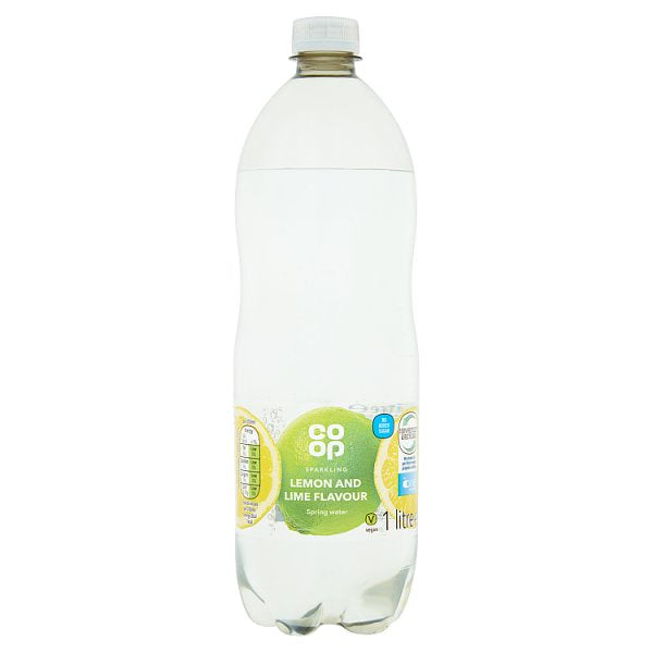 Co Op Sparkling Lemon & Lime Water 1L