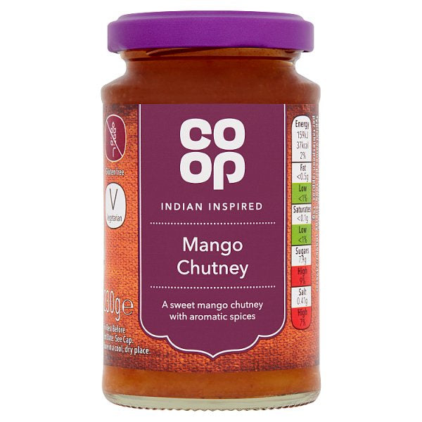 Co Op Mango Chutney 230G