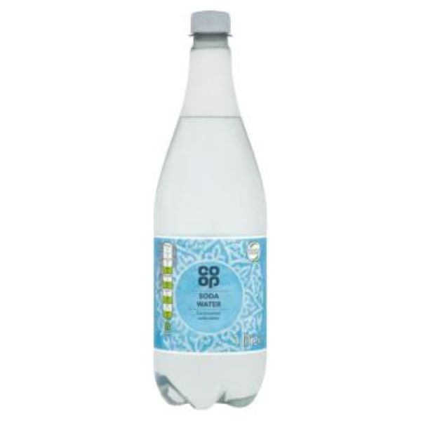 Co Op Soda Water 1LTR