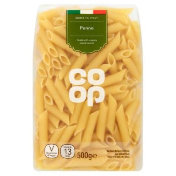 Co Op Penne Pasta 500g