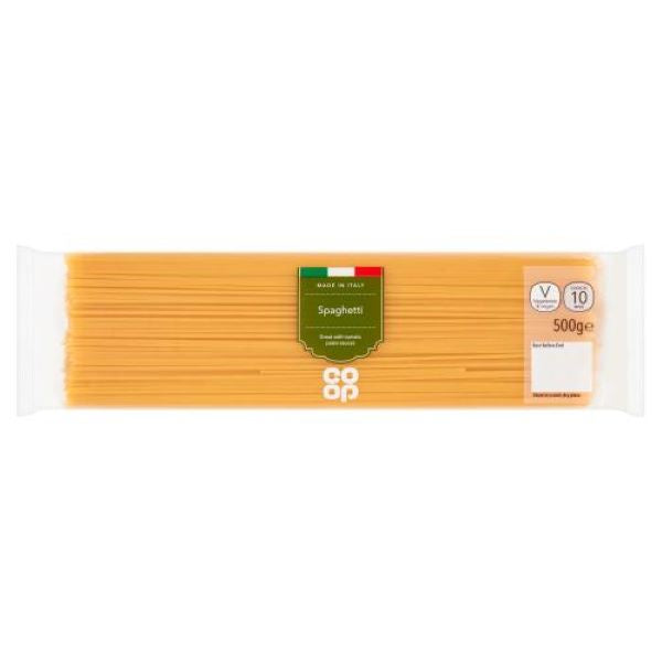 Co Op Spaghetti 500g