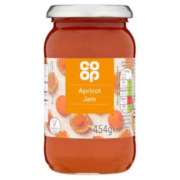 Co Op Apricot Jam 454g