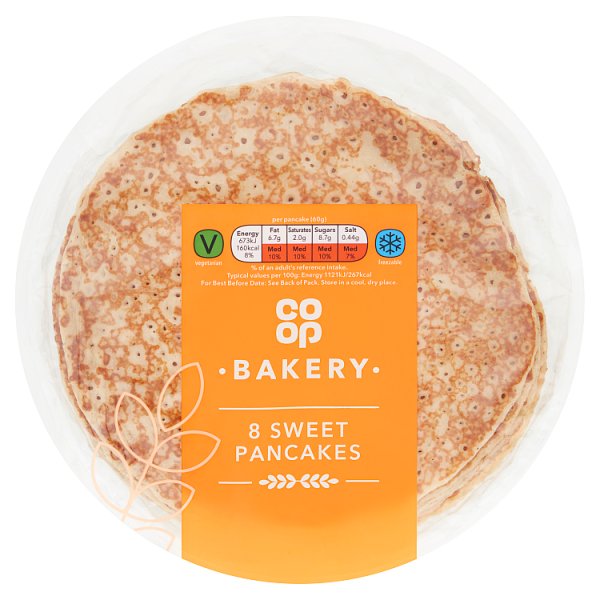 Co Op Sweet Pancakes 8 Pk