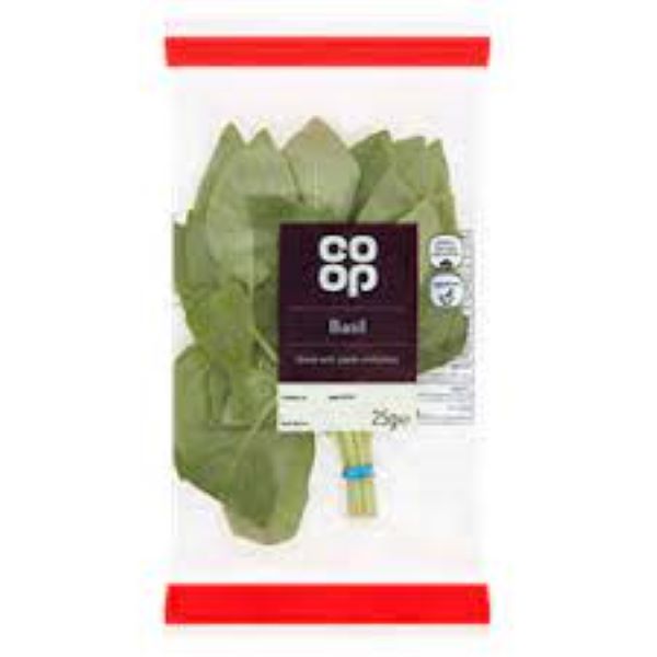 Co Op Basil Fresh 25g