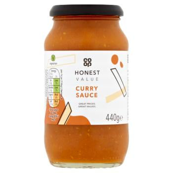 Co Op Honest Value Curry Sauce 400g