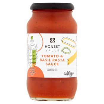 Co Op Honest Value Pasta Sauce 400g