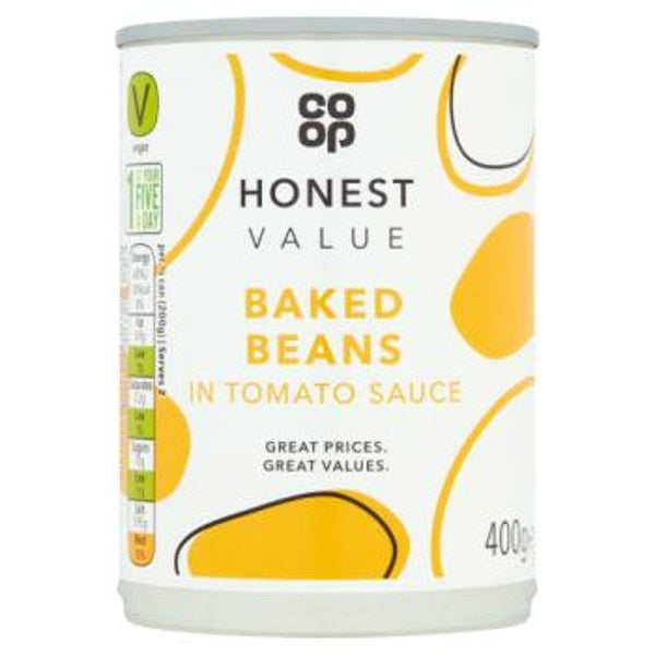 Co op Honest Value Baked Beans 400g