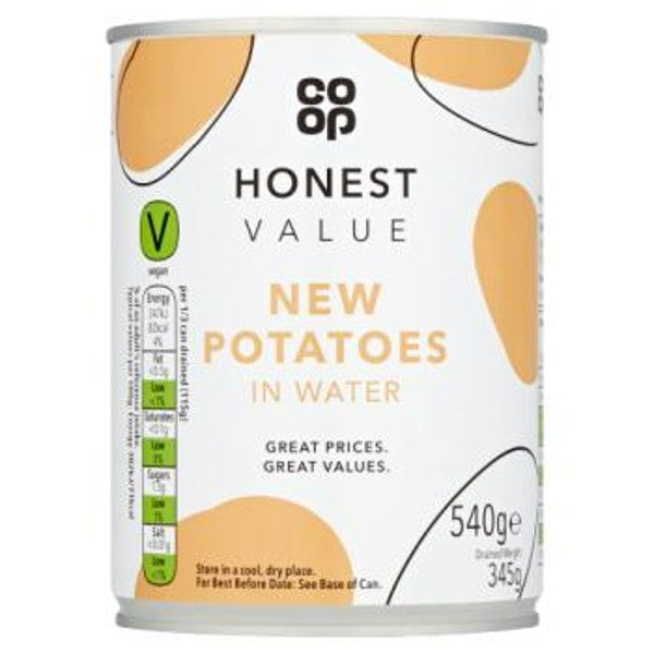 Co op Honest Value New Potatoes 540G