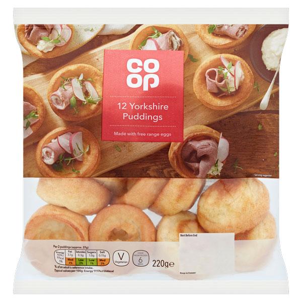 Coop Yorkshire Pudding 12pk
