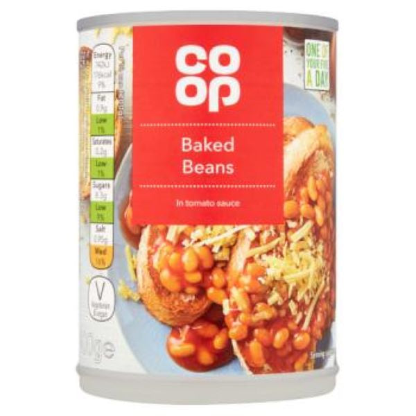 Co op Baked Beans in Tomato Sauce 400g