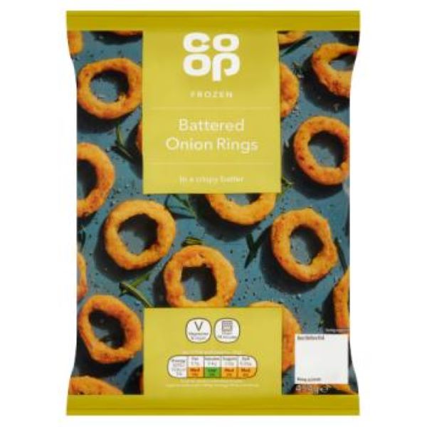Coop Battered Onion Rings 454g