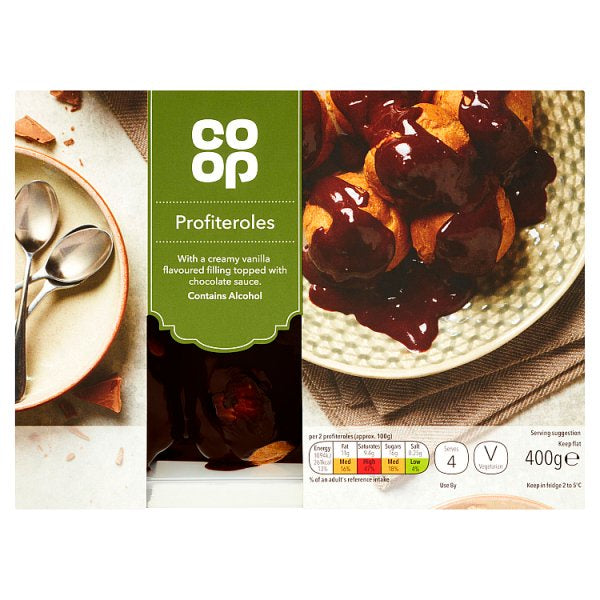 Co op Profiteroles 400g