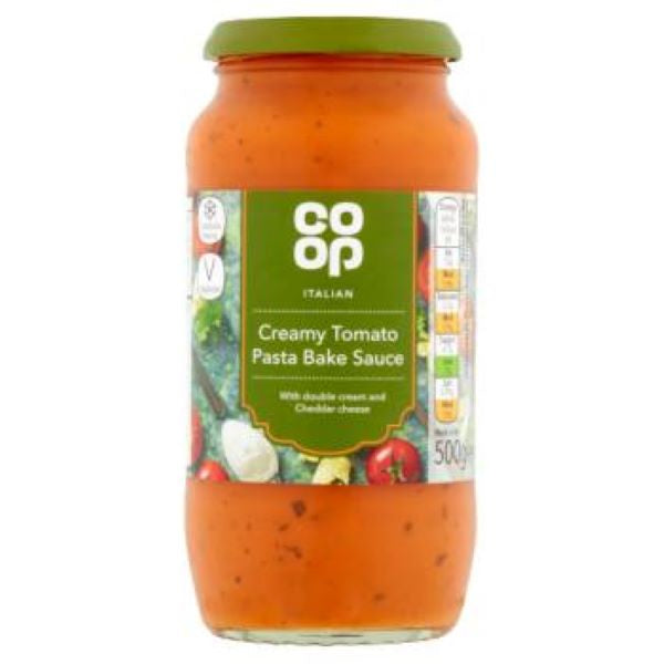 Co Op Creamy Tomato Pasta Bake Sauce 500g