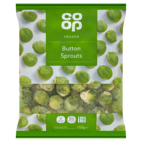 Co op Button Sprouts 750g