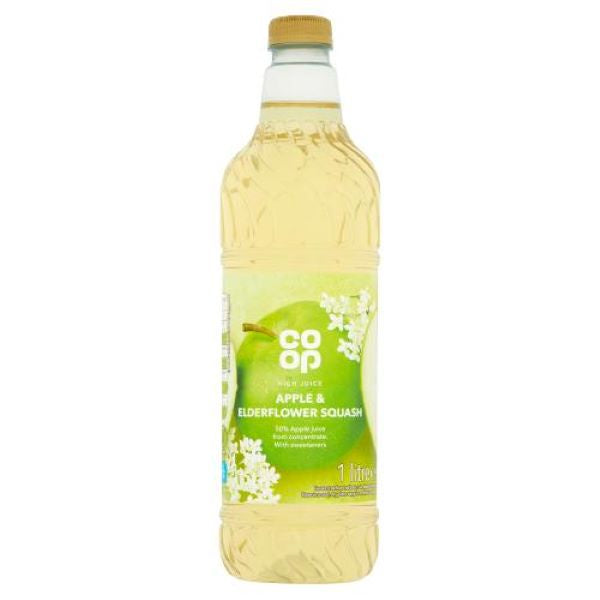 Co Op Nas Apple & Elderflower High Juice 1LTR