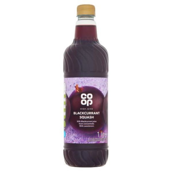 Co Op Nas Blackcurrant High Juice 1LTR