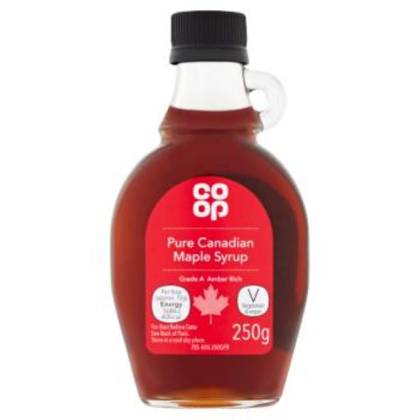 Co Op Maple Syrup 250g