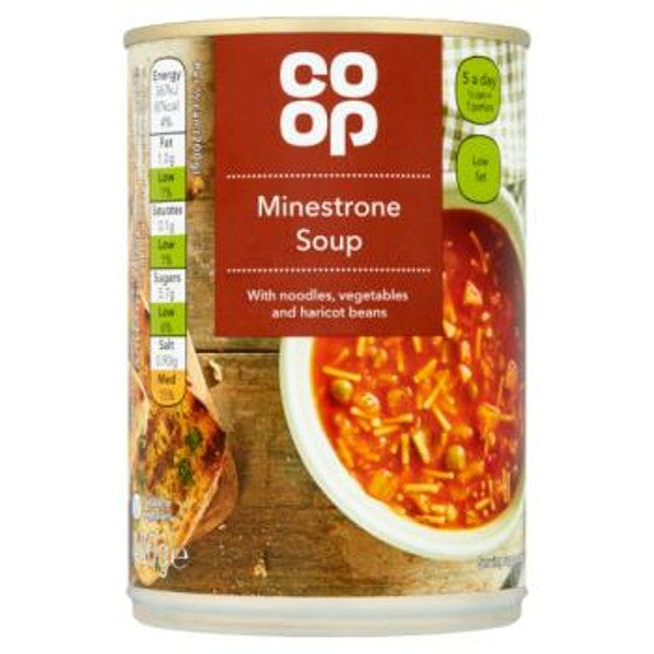 Co-op Minestrone Soup 400g