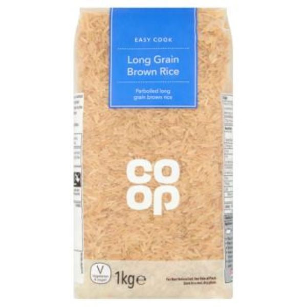 Co Op Long Grain Brown Rice 1kg