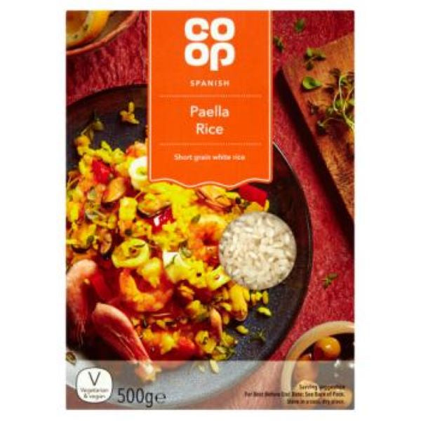 Co Op Paella Rice 500G