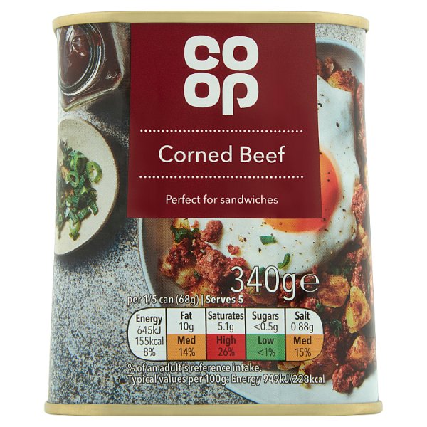 Co op Corned Beef 340g