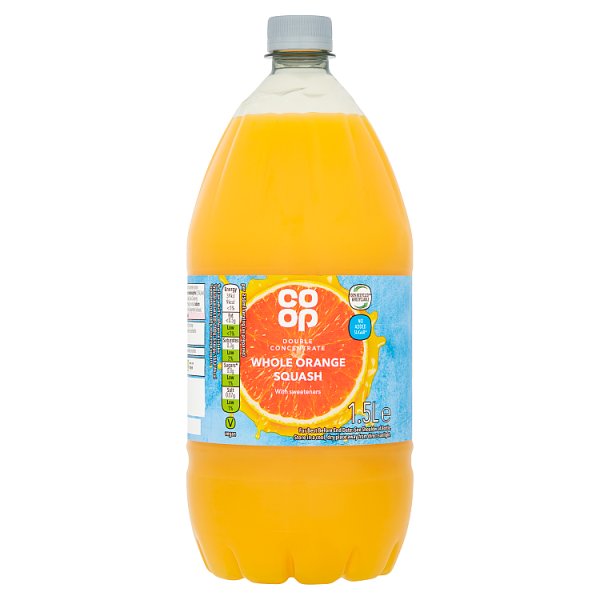 Co-op Orange NAS Double Strength 1.5l