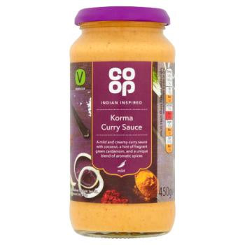 Co Op Korma Curry Sauce 450g