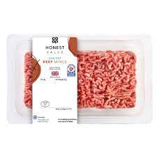 Co Op Honest Value 20% Fat Beef Mince