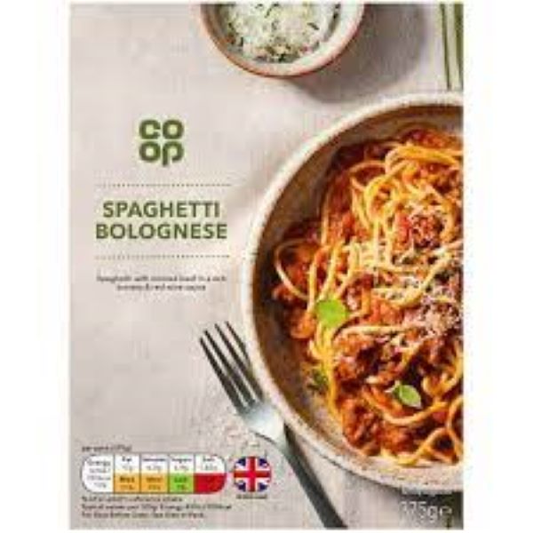 Co op Spaghetti Bolognese 375g