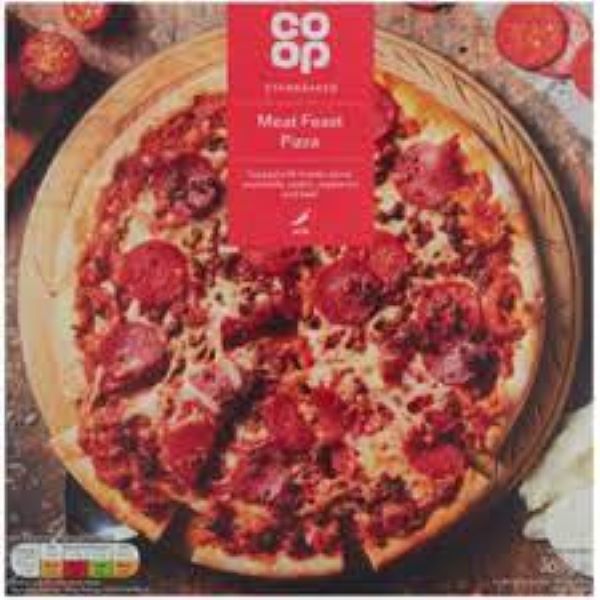 Co Op Stone baked Meat Feast Pizza 360G