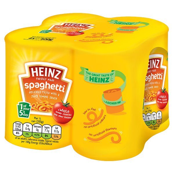 Heinz Spaghetti 4 x 400g