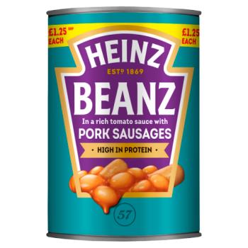 Heinz Beanz Sausages PMP 1.25 415G