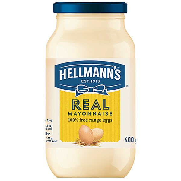 Hellmans Real Mayonnaise 400g