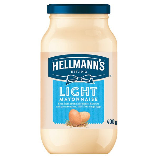 Hellmans Light Mayonnaise Jar 400g