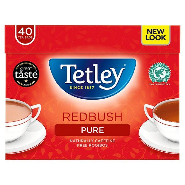 Tetley Herbal Redbush Teabags 40pack